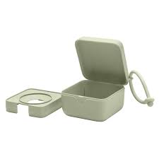 Bibs Pacifier Box Baby Sage
