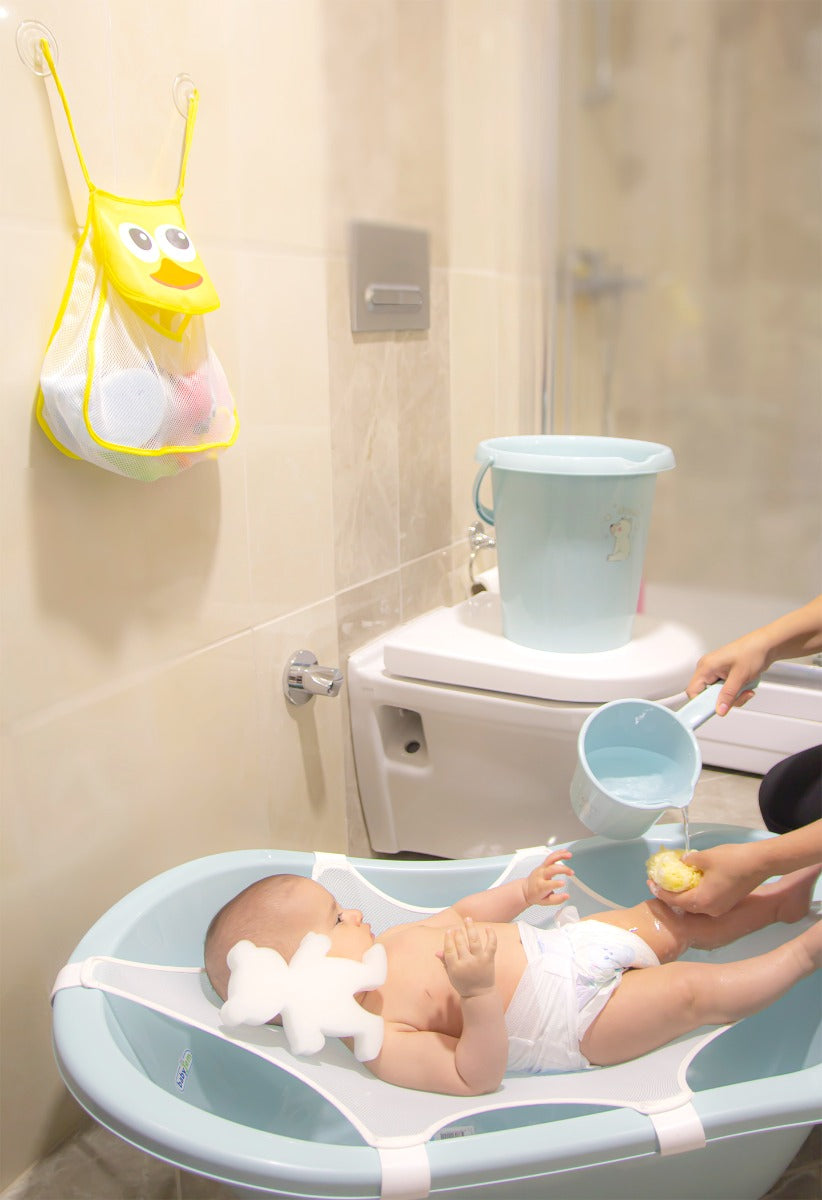 BABYJEM DUCK SHAPED BATH & TOY NET