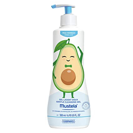 mustela gentle cleansing gel 500ml