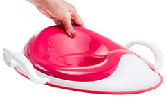 weePOD® Toilet Trainer SQUISHTM: soft squidgy top with plastic base - Galactic Grey