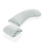 BABYJEM HEAD SUPPORTED BREASTFEEDING CUSHION GREEN FLOWER