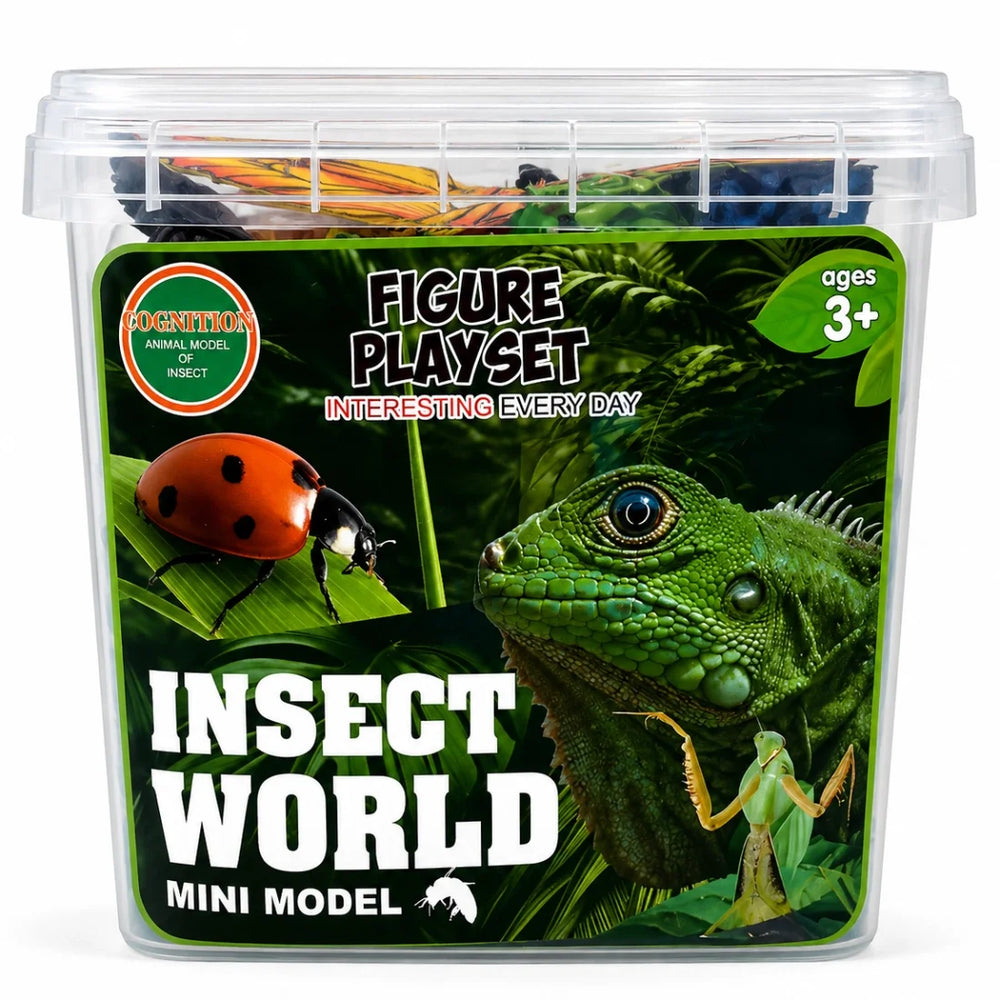 Insect World Mini Model Set for Kids