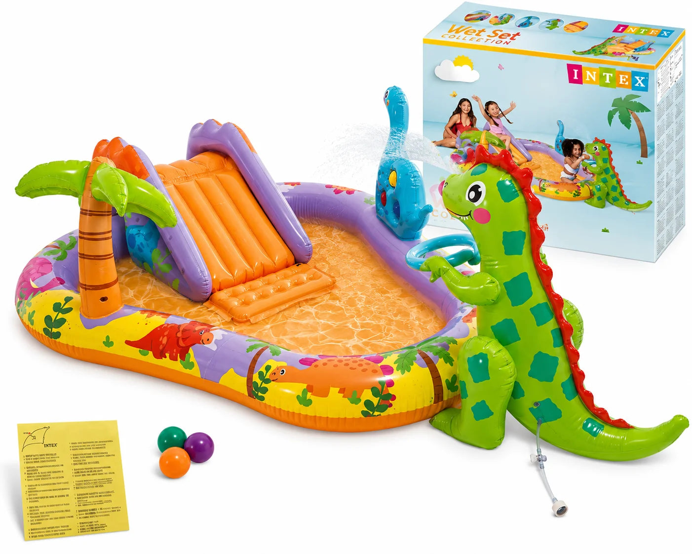 Intex Dino Park Inflatable Play Pool