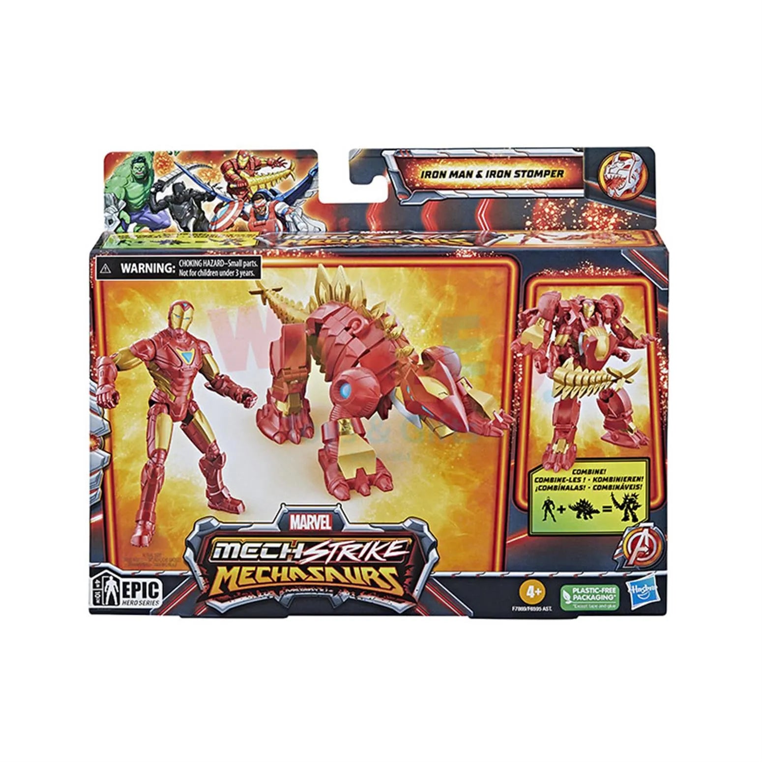 Iron Man Dino Strike Action Figure Toy