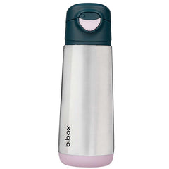 B.box 500ml insulated sport spout bottle Indigo rose