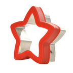 Fun box Stainless steel sandwich cutter star Red