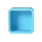 Fun Box Silicone partition mold square blue