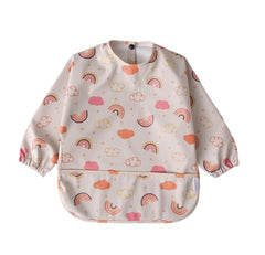 Ivory Rainbow Smock Bib (1-3 years)