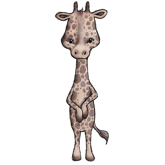 Jax the Giraffe Wall Sticker