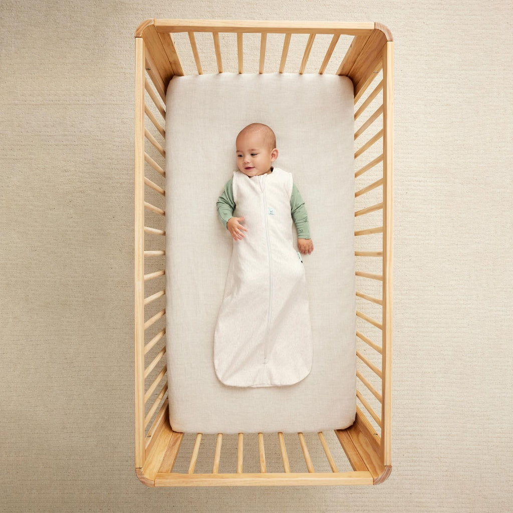 Ergo pouch Jersey Sleeping Bag tog 1 Oatmeal Marle 3-12 months