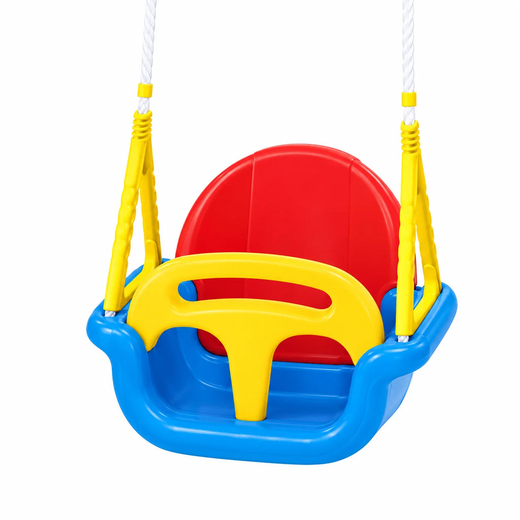 Jumbo Baby Swing Seat – Blue & Red