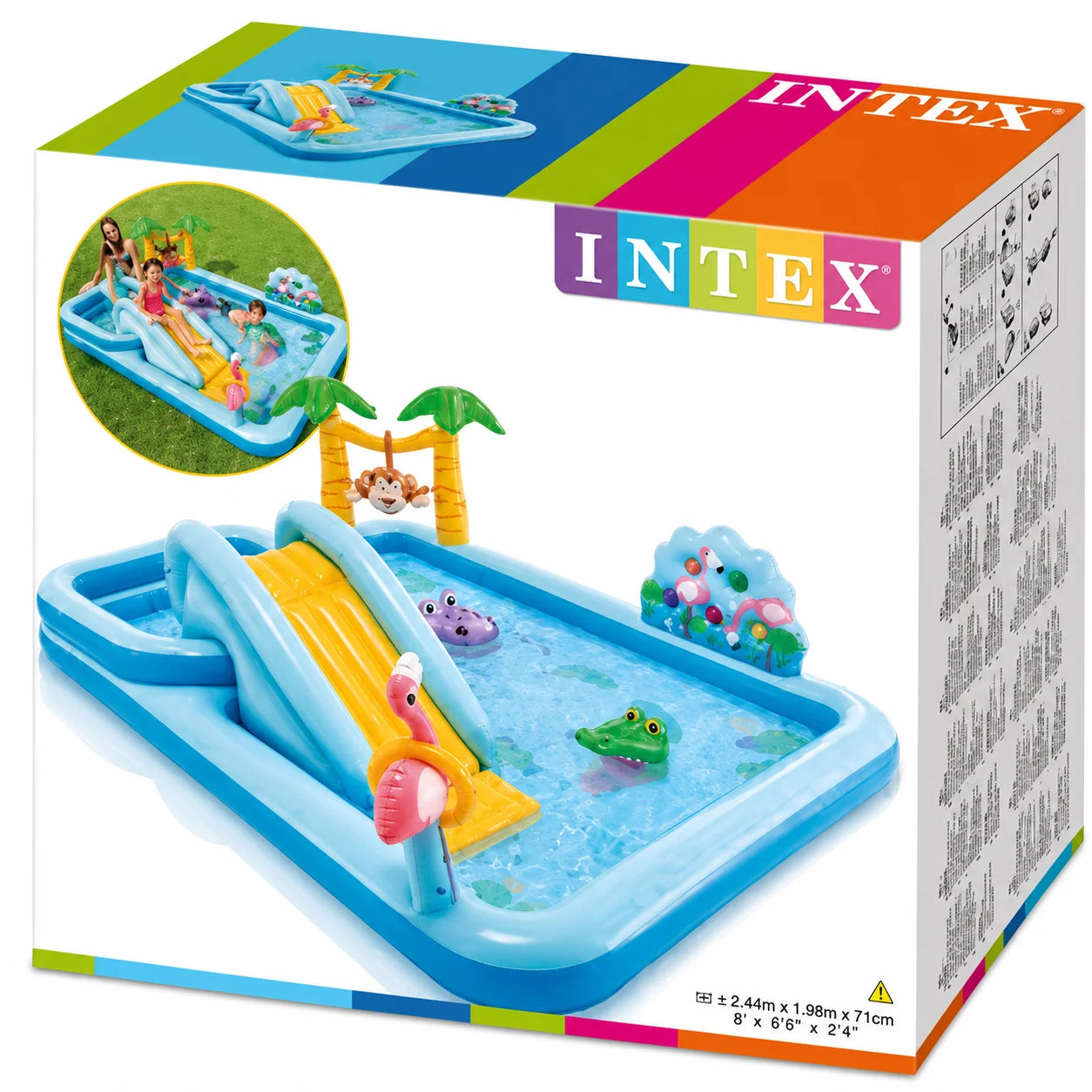 Jungle Adventure Inflatable Play Center