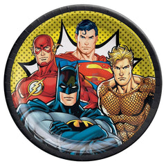 JUSTICE LEAGUE PAPER PLATES 9