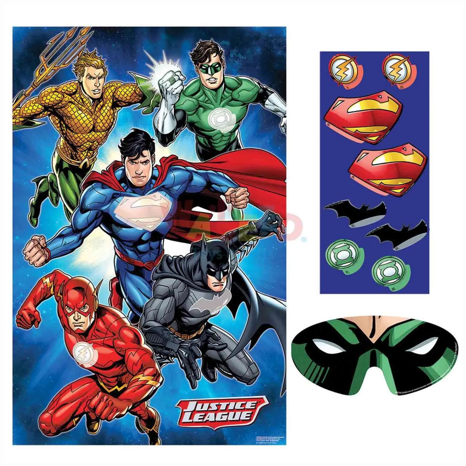 JUSTICE LEAGUE PARTY GAME