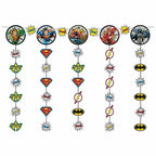 JUSTICE LEAGUE STRING HANG-DECOR,5P