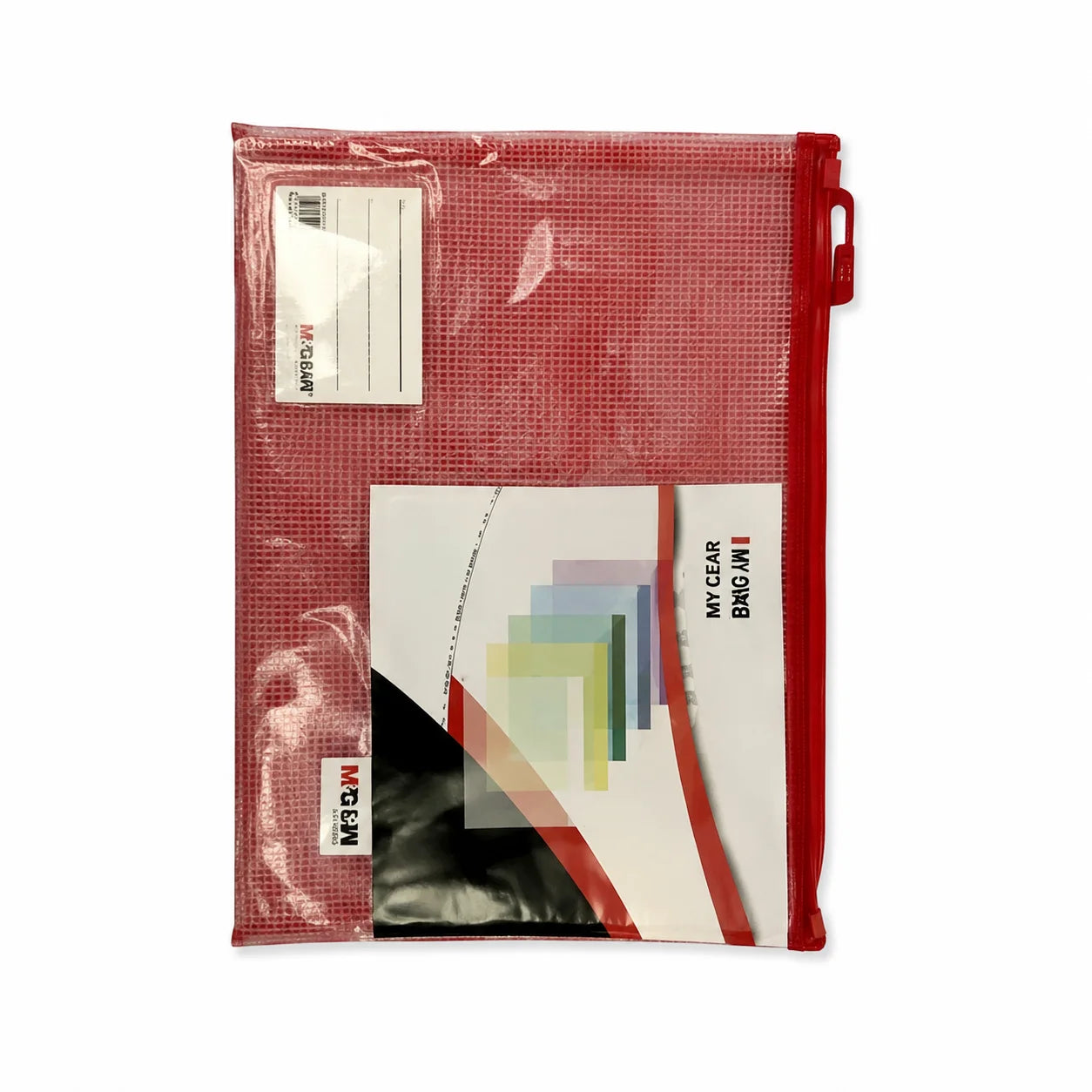 Kanji A3 Eva zipper bag Red