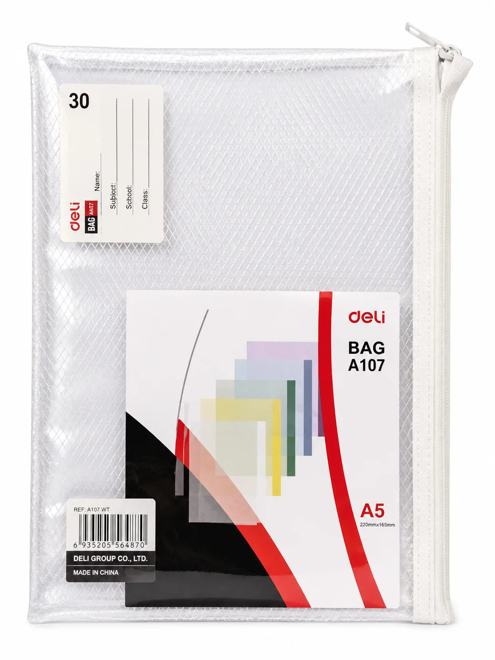 Kanji A4 Eva zipper bag Clear