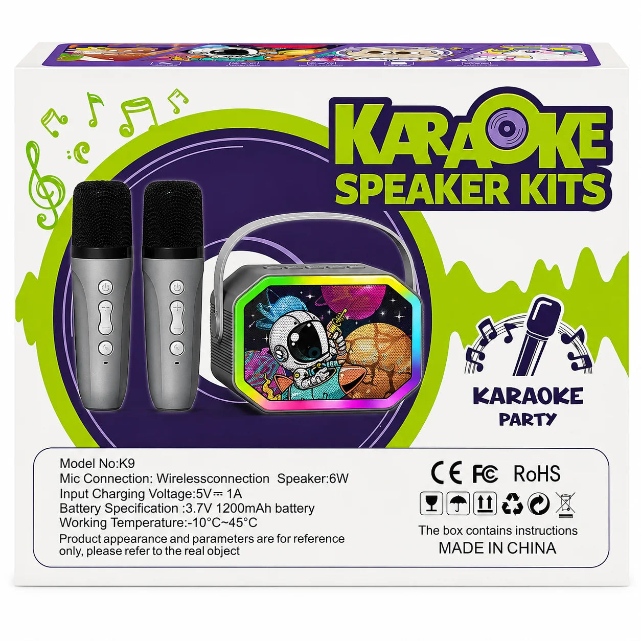 Karaoke Speaker Kits With Microphones