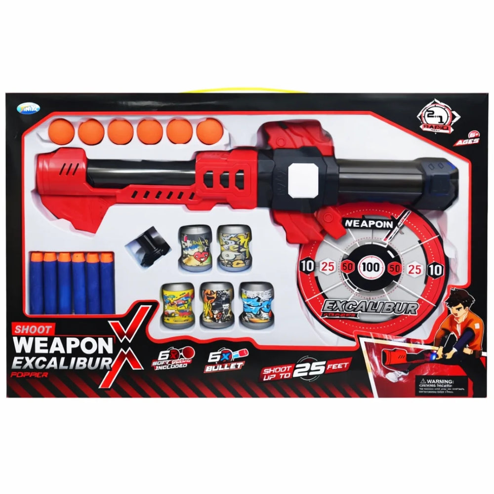 Kids 2 In 1 Sword Air Gun Set 1 Piece Action Toy