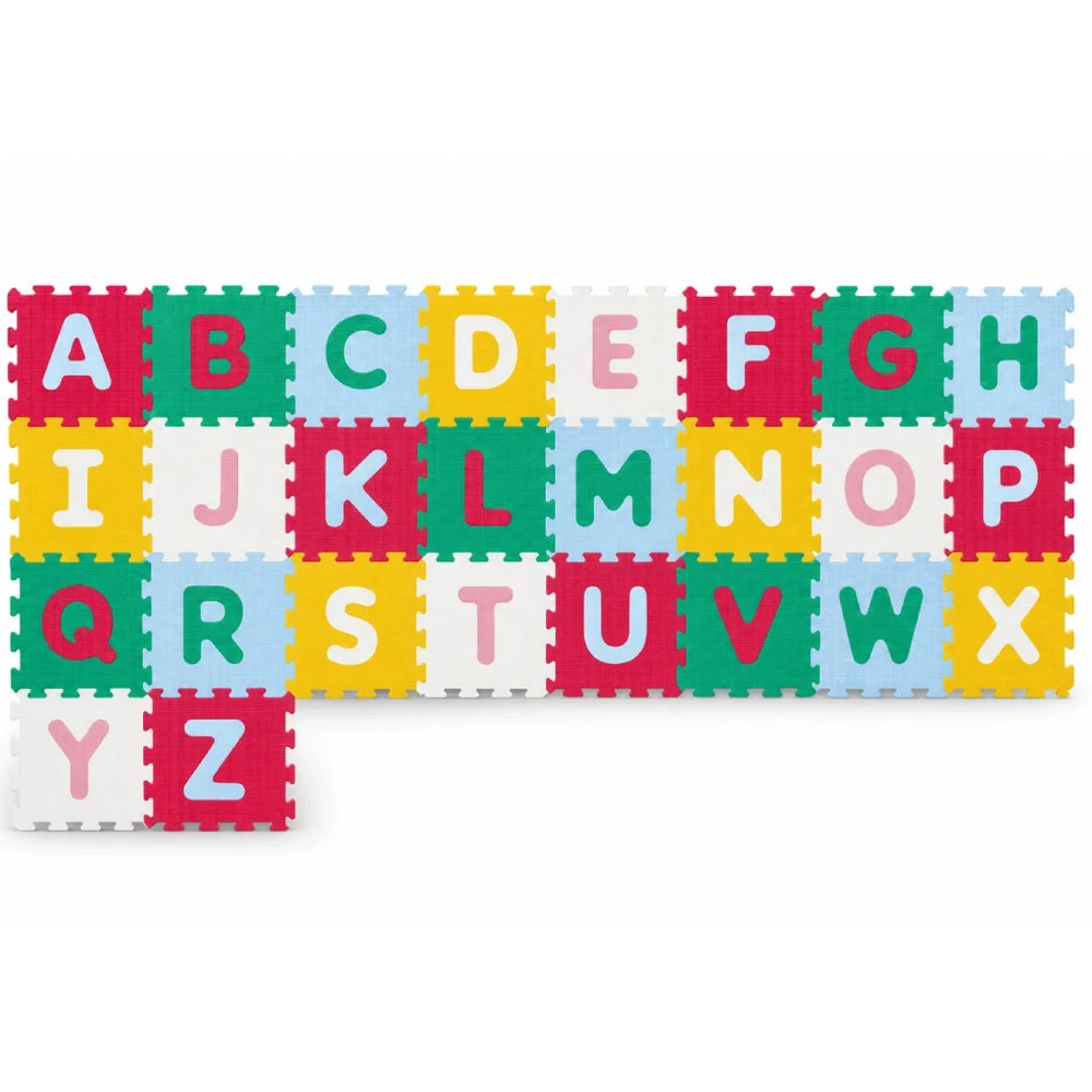 Kids Antibacterial EVA Puzzle Mat 26 Pieces, A–Z Foam Learning Floor Play