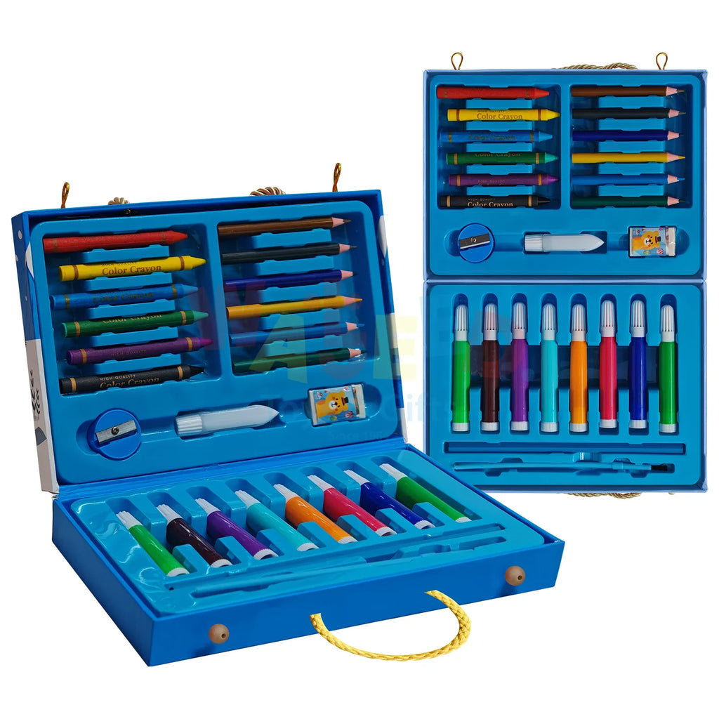 Kids Art & Drawing Set in Carry Case