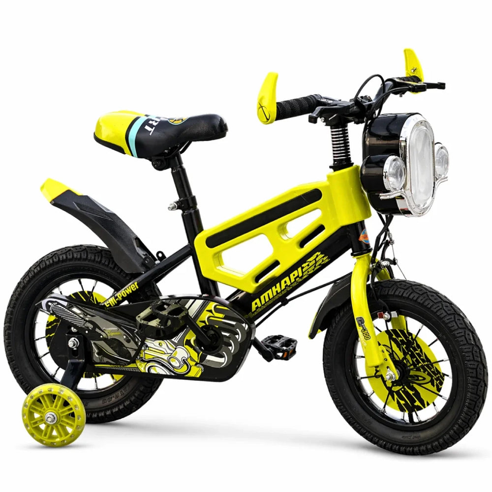 Kids Bicycle Training Wheels Music Light Assorted Colors