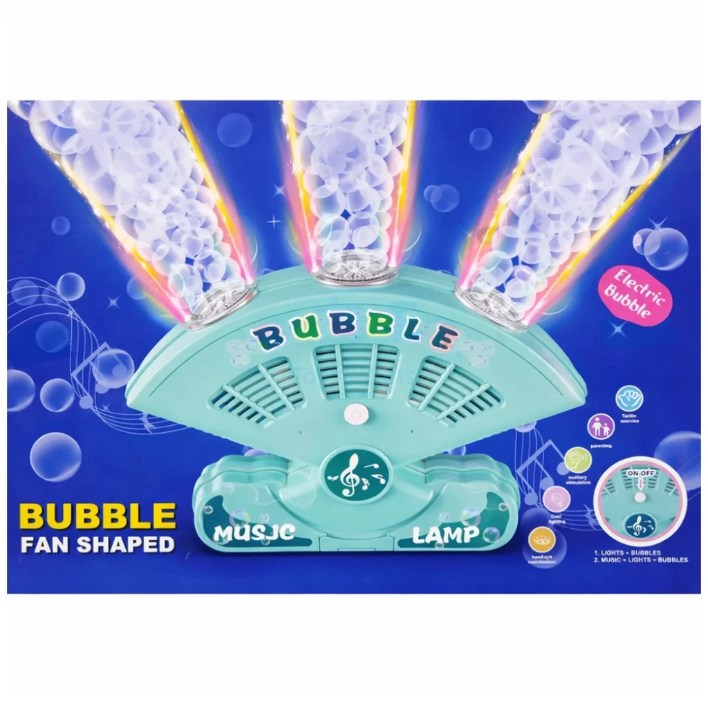 Kids Bubble Fan Toy 1 Piece Outdoor Fun Toy