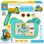 Kids Building Blocks Table Projection 1 Piece Drawing Toy