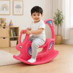 Kids Butterfly Rocking Toy Indoor Outdoor Balance Ride
