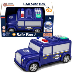 Kids Car Piggy Bank Password Safe Truck Money Saving Box Light Music