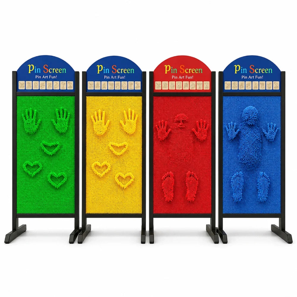 Kids Creative Pin Board Large 3D Activity Wall Playroom Learning