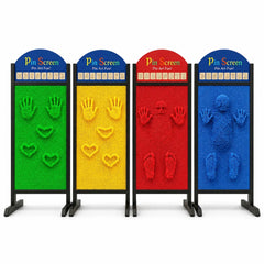 Kids Creative Pin Board Large 3D Activity Wall Playroom Learning