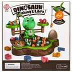 Kids Dinosaur Fishing Game Playset Balance Learning Numbers Activity