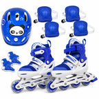 Kids Inline Skates Protective Gear Set