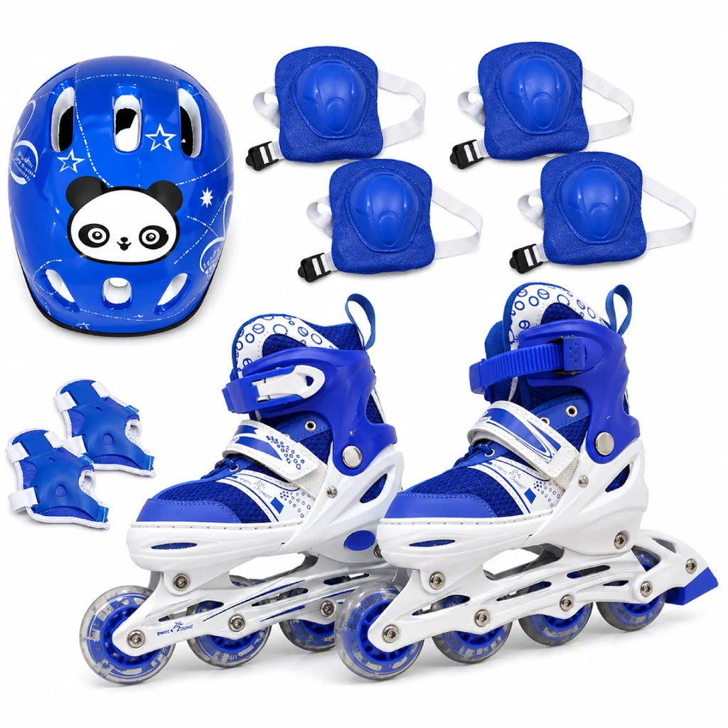 Kids Inline Skates Protective Gear Set