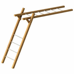 Kids Monkey Bars Climbing Frame Outdoor Playground Fitness