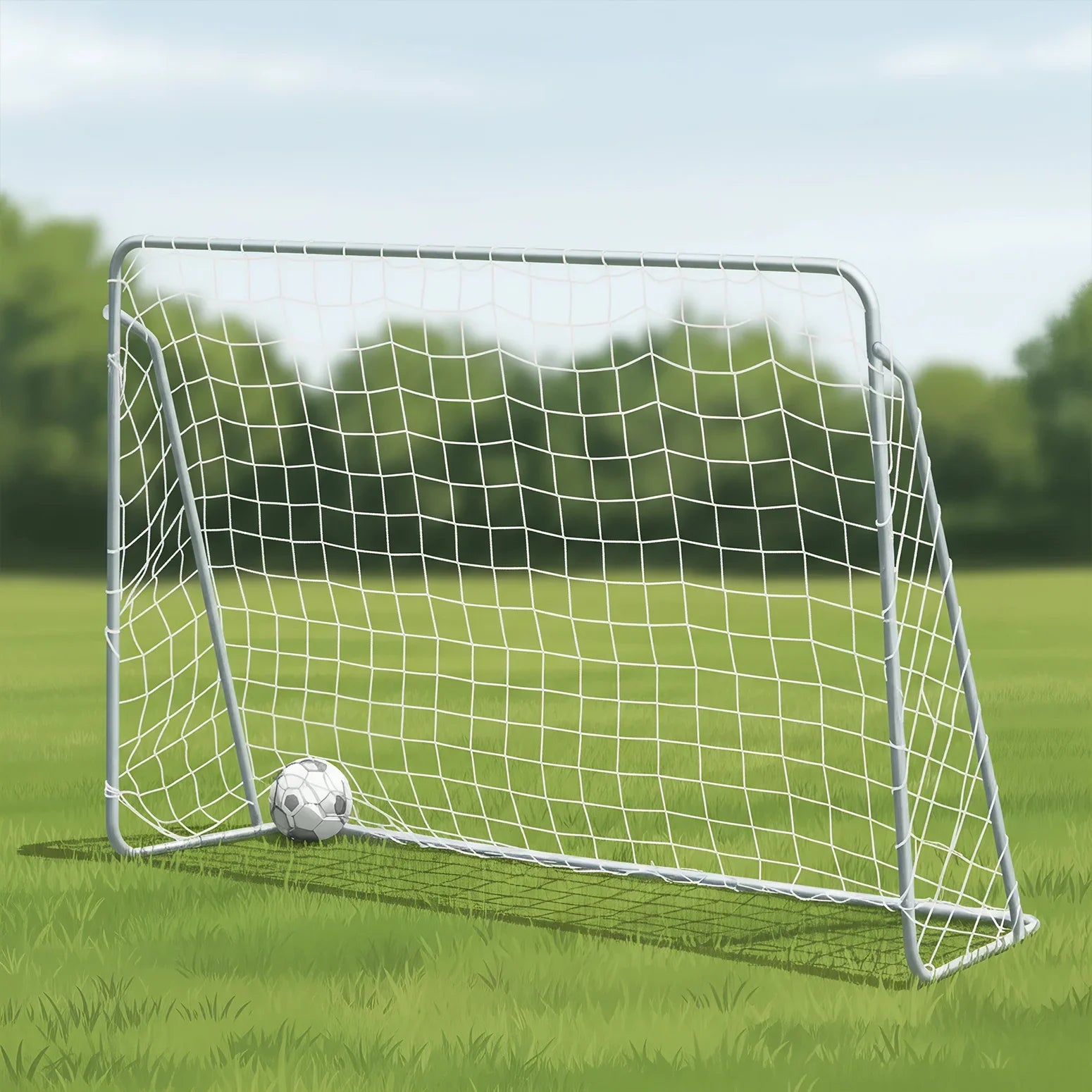 Kids Outdoor Soccer Goal – 182 × 122 CM