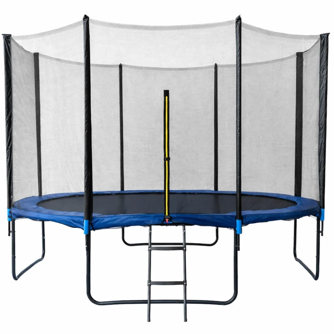 Kids Outdoor Trampoline with Safety Net Ladder 422CM Backyard Play