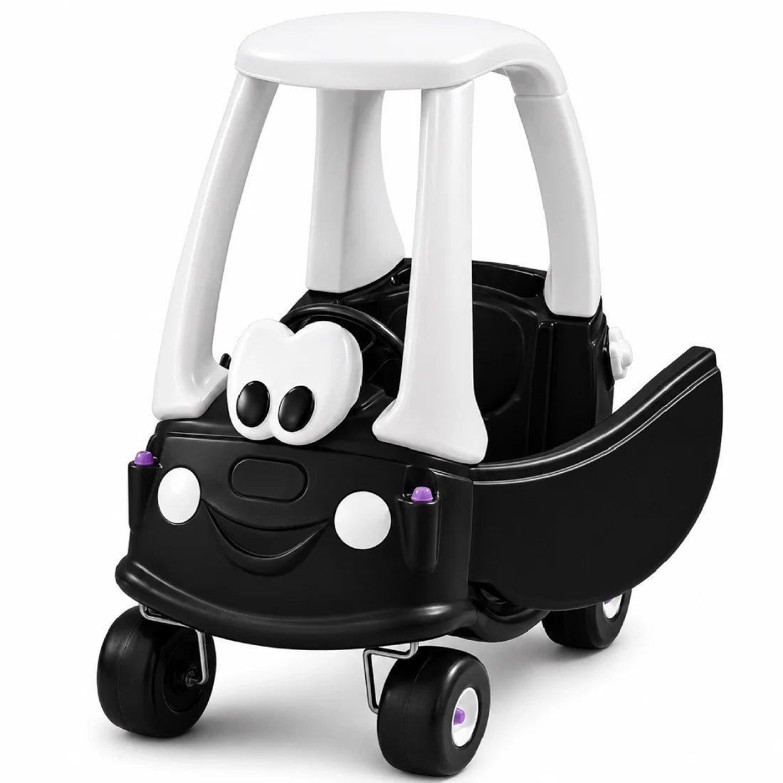 Kids Push Ride On Car with Roof Toddler Ride Toy