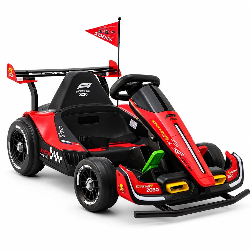 Kids Racing Go Kart Pedal Car Ride On Assorted Colors