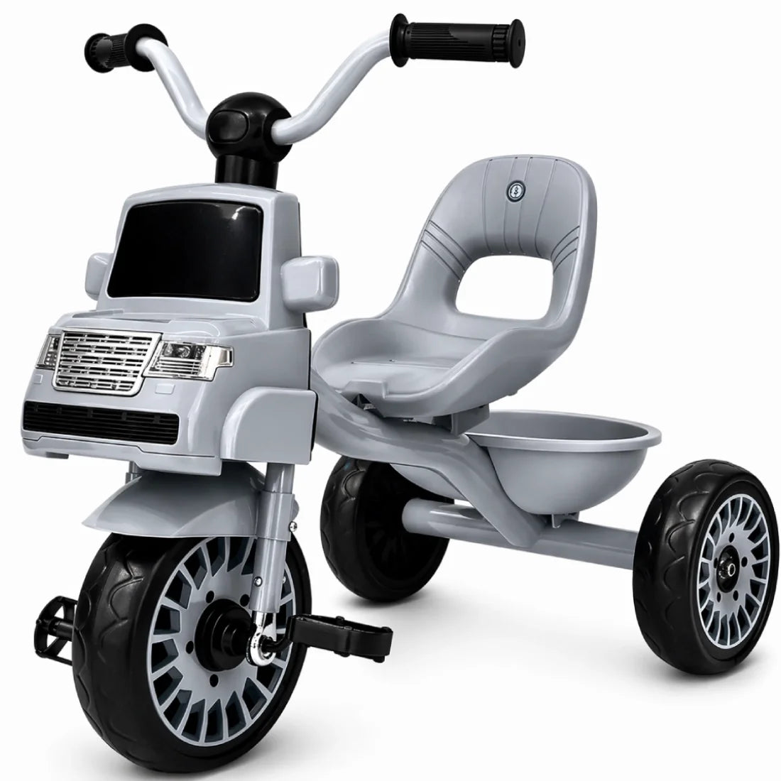 Kids Ride on Tricycle with Storage Tray Stable 3 Wheel Bike