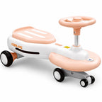 Kids Ride On Twist Car Steering Wheel Wiggle Car Indoor Outdoor