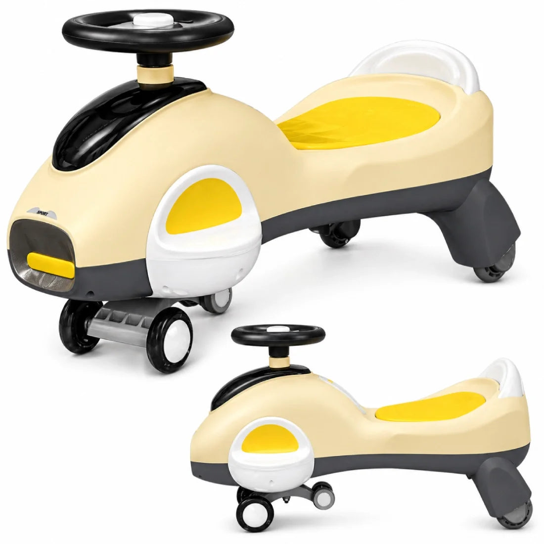Kids Ride On Wiggle Car Twist Car Assorted Colors