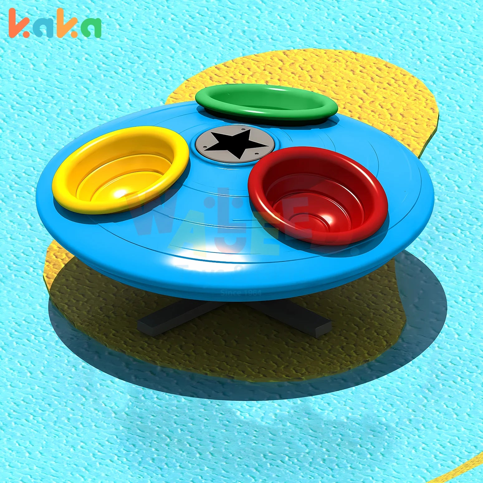 Kids Group Balance Spinner Outdoor Playground Rotating Toy