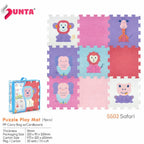 Kids Safari Puzzle Set Learning Numbers Color Play Mat
