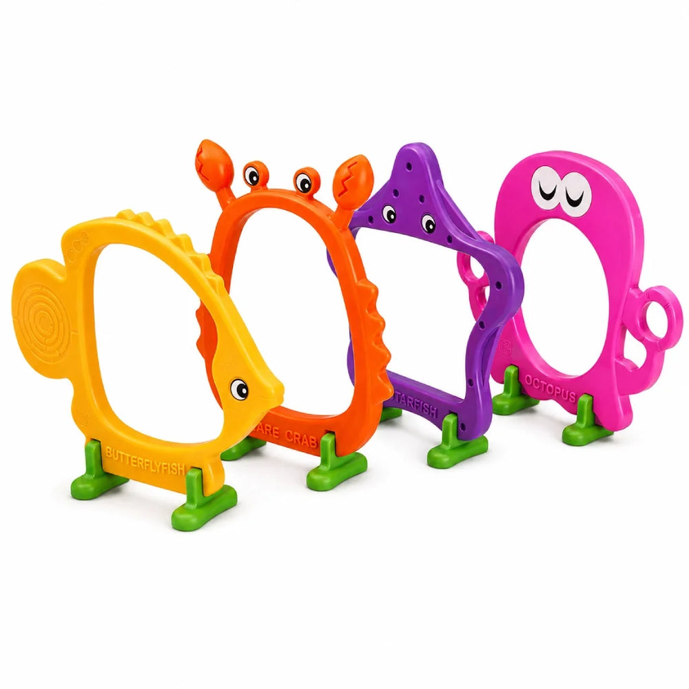 Kids Sea Animals Swim Rings Pool Diving Training Play