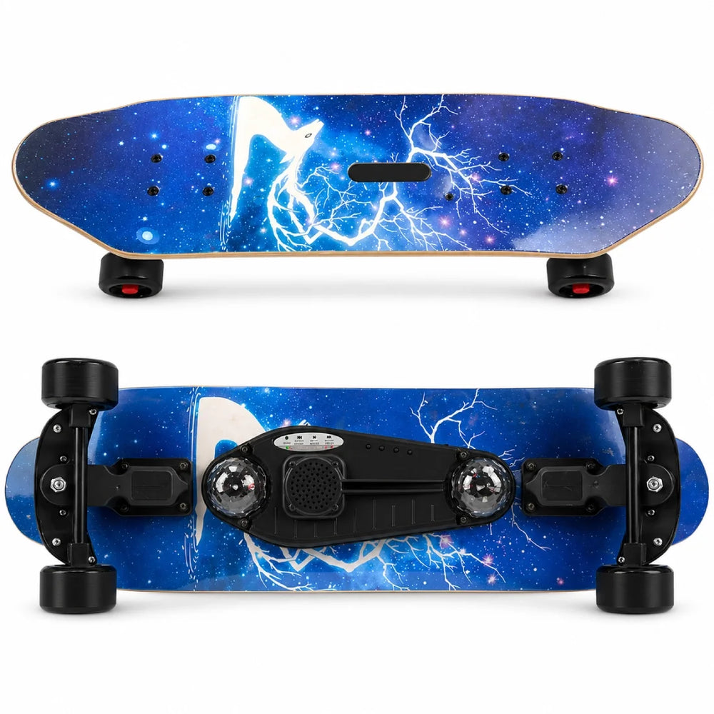 Kids Skateboard with MP3 Player LED Wheels 78cm