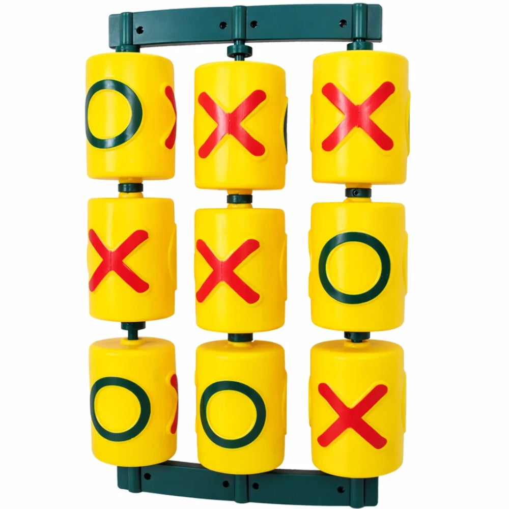 Kids Tic Tac Toe Spinner Game Outdoor Playset Accessory