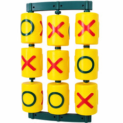 Kids Tic Tac Toe Spinner Game Outdoor Playset Accessory