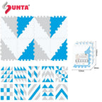Kids Triangle Puzzle 16PCS Color Learning Toy 30CM